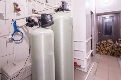 Softener System in Use